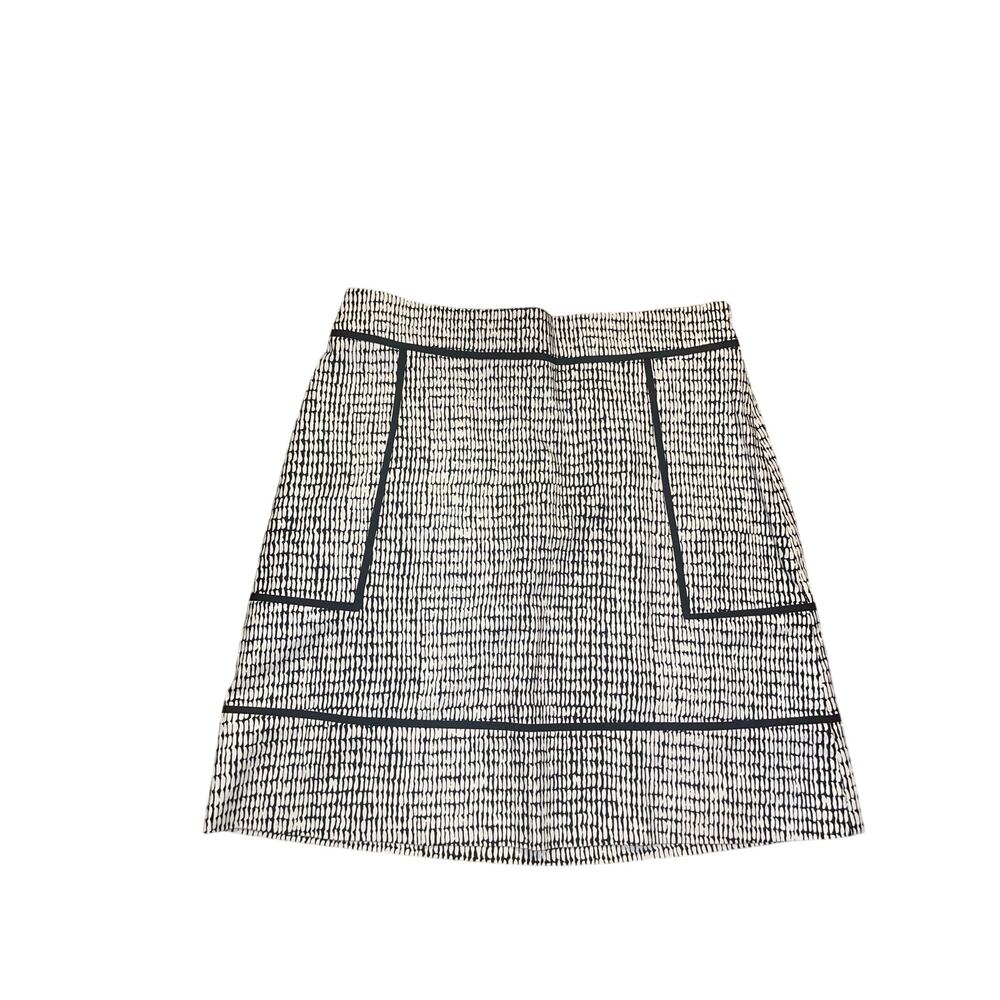 Ann Taylor A-Line Retro Mini Skirt SZ 4 Pockets Preppy Academia Career Office